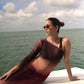 ONE SHOULDER Wine Mesh