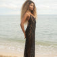 HANA Black LONG DRESS